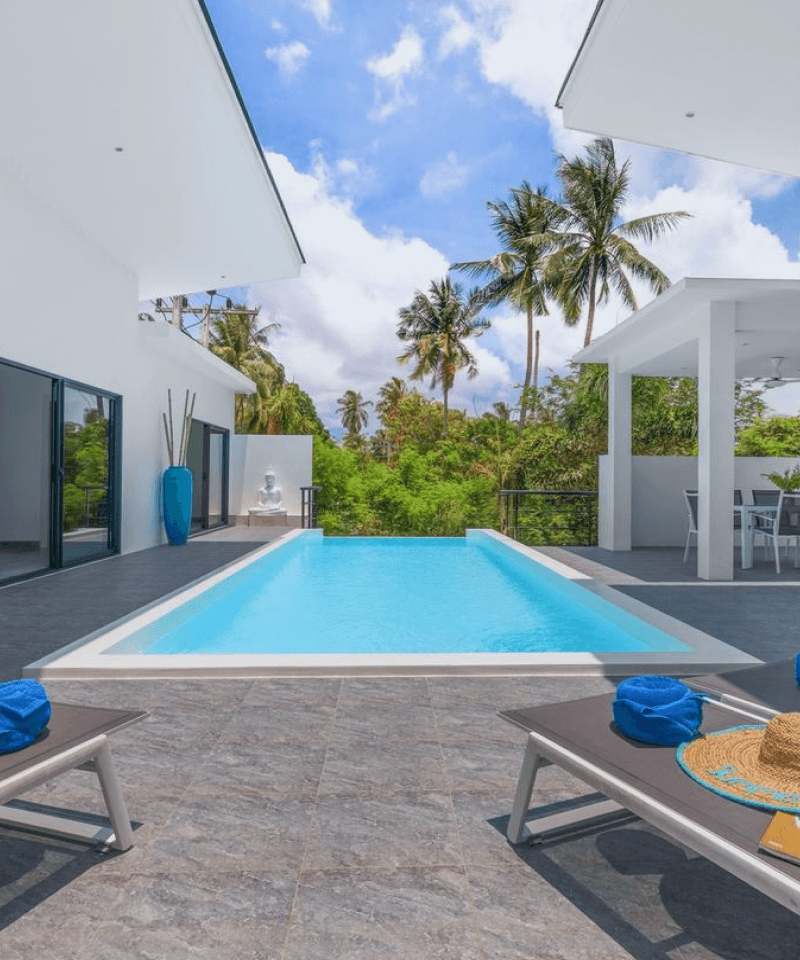 Serenity Villa pool view villa for sale koh samui