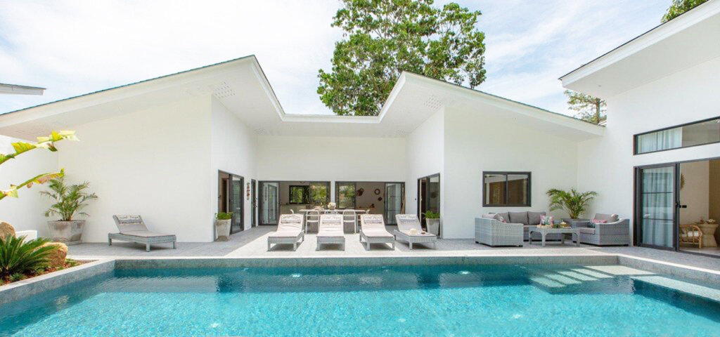 Louma Villa for sale in koh samui with ocean & pool view